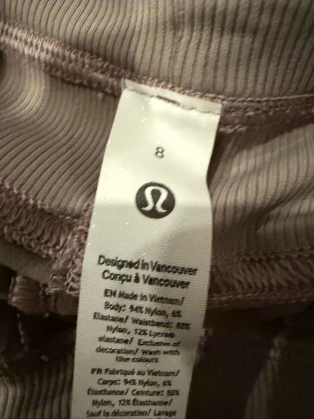 Lululemon Dance Studio Mid Rise Cropped Pants Size 8 - Picture 3 of 5
